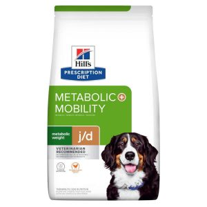 Hill's Prescription Diet Metabolic mas Mobility, Metabolic y Cuidado de Articulaciones, para Perro, 3.9 kg