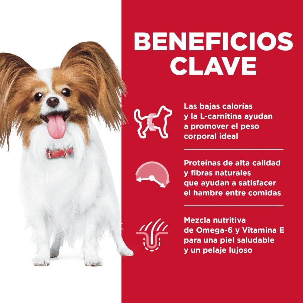 Hill's Science Diet Small and Mini Light Adult, Alimento Bajo en Calorias para Perro Adulto Raza Pequeña 7Kg - Imagen 4
