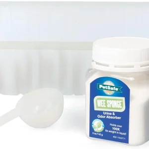 PetSafe Pet Loo Pee-Pod con esponja - Bandeja de inodoro interior para mascotas Eliminación de orina