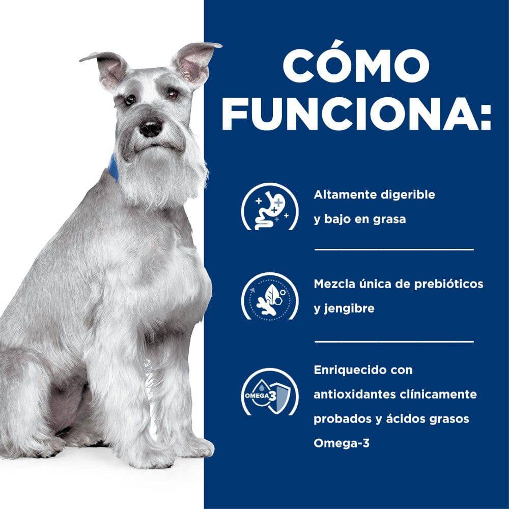1 Lata Hill's Prescription Diet Canine Digestive Care i/d Low Fat, Cuidado Digestivo, Bajo en Grasa para Perro, 369 g - Imagen 6