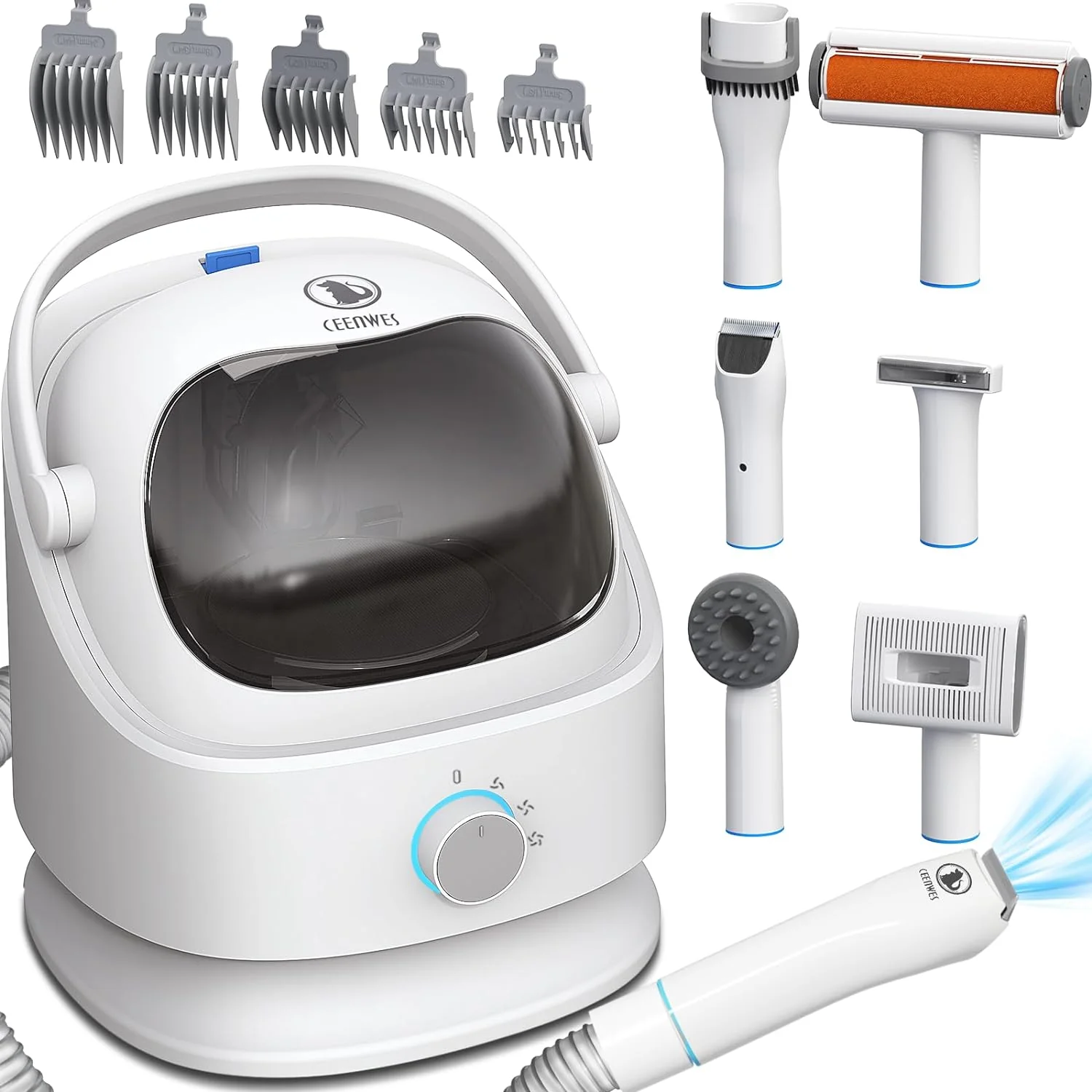 Ceenwes Robot 1 aspiradora de aseo para perros y gatos. - Imagen 4