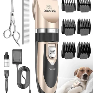 Cortadora de pelo eléctrica para perros y gatos