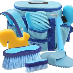 Kit de aseo para caballos, 9 piezas