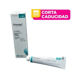 CORTA CADUCIDAD Otomax crema 15 gr Antibacteriano, antiinflamatorio, antiprurítico, MSD