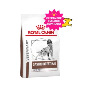 EMPAQUE REPARADO Royal Canin GastroIntestinal Low Fat 3kg
