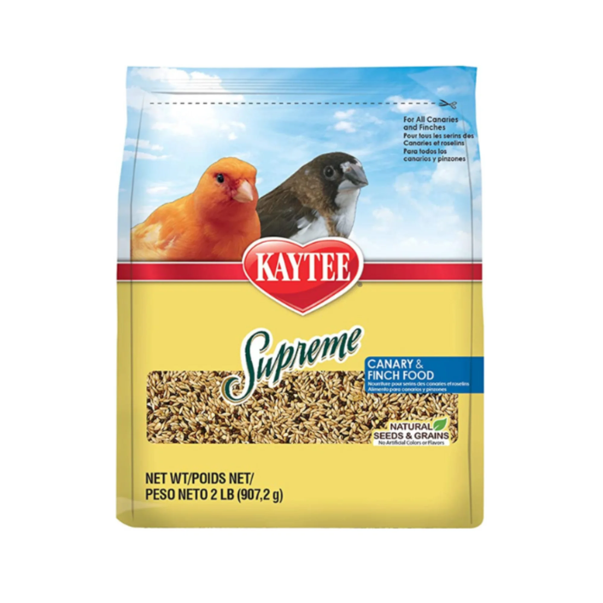 Kaytee Supreme Alimento para Canarios Y Pinzón 2 LB