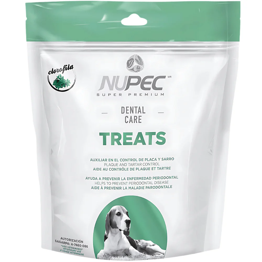 5 Bolsas Nupec Treats Dental Care 180 gr
