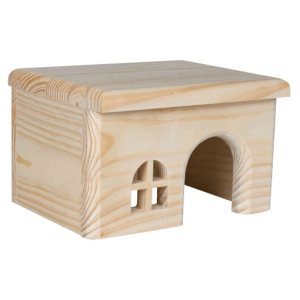 Casa de Madera Natural Living para Roedores – Trixie