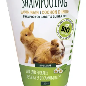 Champú en Seco BIO para Conejos y Cobayas de Pelo Corto