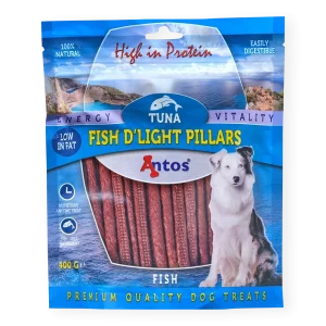 Fish D’light Pillars de Atún para Perros – Antos
