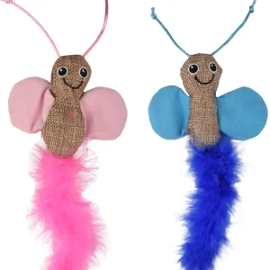 Juguete Mariposa Afra para Gatos – Flamingo