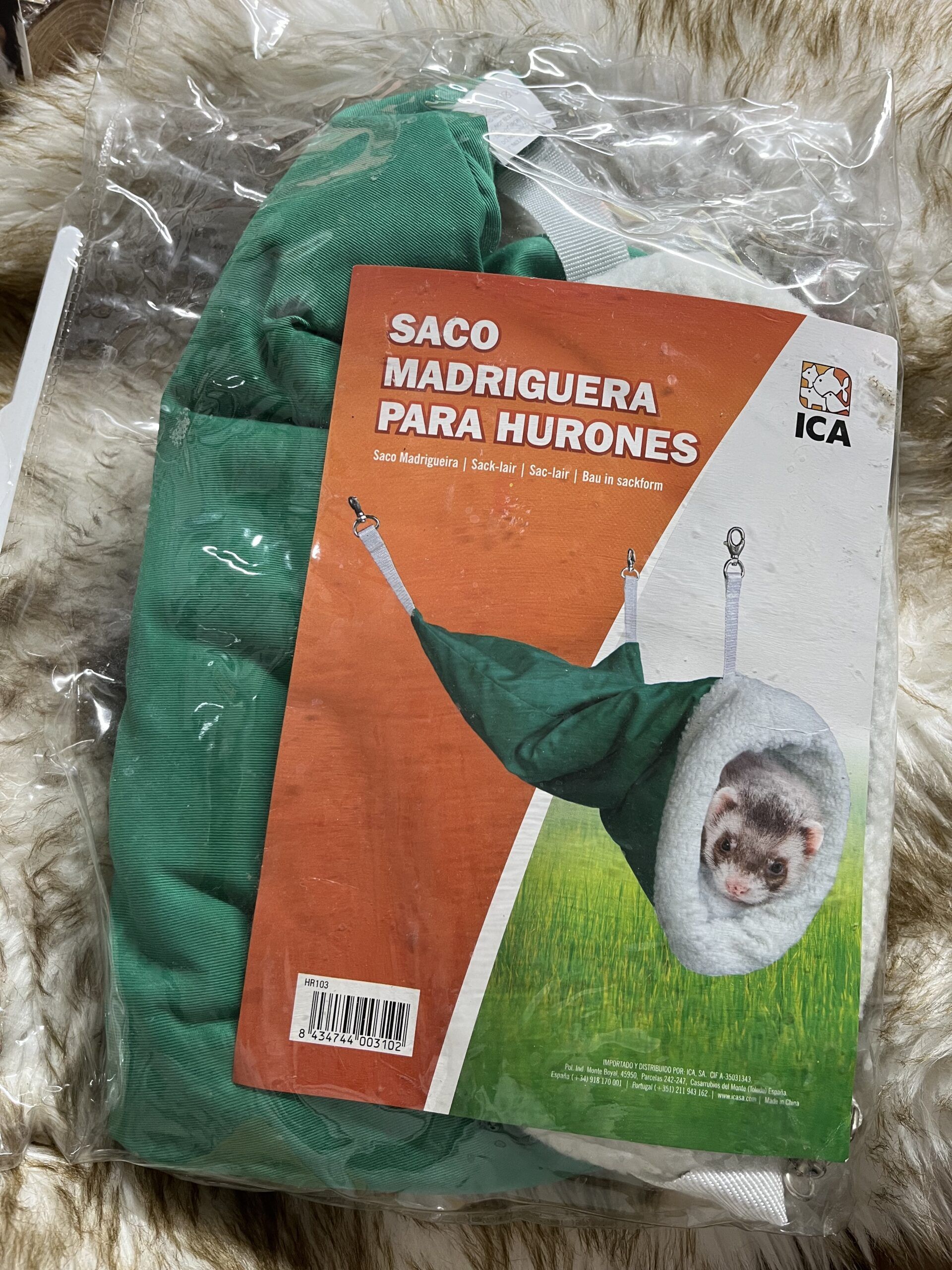 Saco Madriguera para Hurones y Ratas – ICA